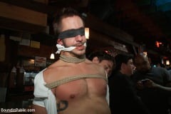 Adam Herst - Naked ripped stud gets humiliated and used in a crowded public bar. | Picture (2)