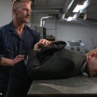 Alex Adams in 'Cocky businessman bound and fucked in the metal shop'