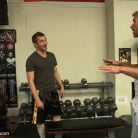 Alex Adams in 'Loudmouth muscle-head gets taken down and gang fucked at a boxing gym'
