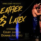 Colby Jansen in 'Leather and Latex: Muscle Stud Colby Jansen Dominates Donnie Argento'
