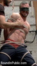 Dylan Strokes - Muscled mechanic, bound, fucked from both ends, and doused with cum | Picture (9)