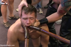 Hayden Richards - Cock hungry whore cattle prodded and fucked at Dore Alley Street Fair | Picture (3)