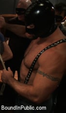 Jake Steel - Captured stud is being used in a bar full of horny masked men | Picture (8)