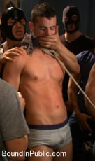 Jake Steel - Captured stud is being used in a bar full of horny masked men | Picture (15)