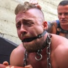 Jay Austin in 'Muscle Stud is Shackled and Flogged in the Streets for SF Pride Weekend'