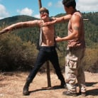 Logan Stevens in 'Captured and edged in the deep woods'