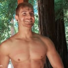 Logan Vaughn in 'Captured straight jock gets his tight ass violated in the deep woods'