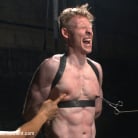 Rob Yaeger in 'Straight Kickboxer gets dunked while shooting his load'