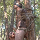 Christian Wilde in 'Bound Christian Wilde begs to cum in the woods'