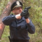 Jimmy Bullet in 'Officer Bullet - Ass fucked and edged in the middle of the woods'