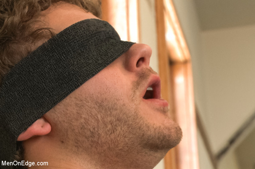 Straight boy next door is nervous about getting edged by two guys