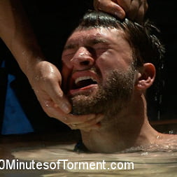 Bi jock with no BDSM experience gets tormented to the extreme