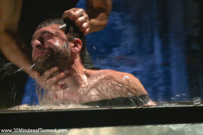 Bi jock with no BDSM experience gets tormented to the extreme