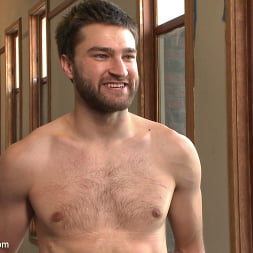 Hot bi hunk's first time being bound and edged