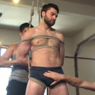 Abel Archer in 'Hot bi hunk's first time being bound and edged'