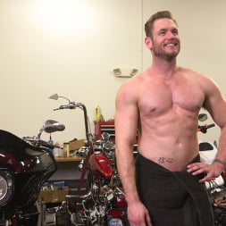 Muscle Stud Ace Era Dominated in Rope Bondage and Edged to Cum!