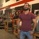 Ali Liam in 'Hot biker gets edged in the motorcycle garage'
