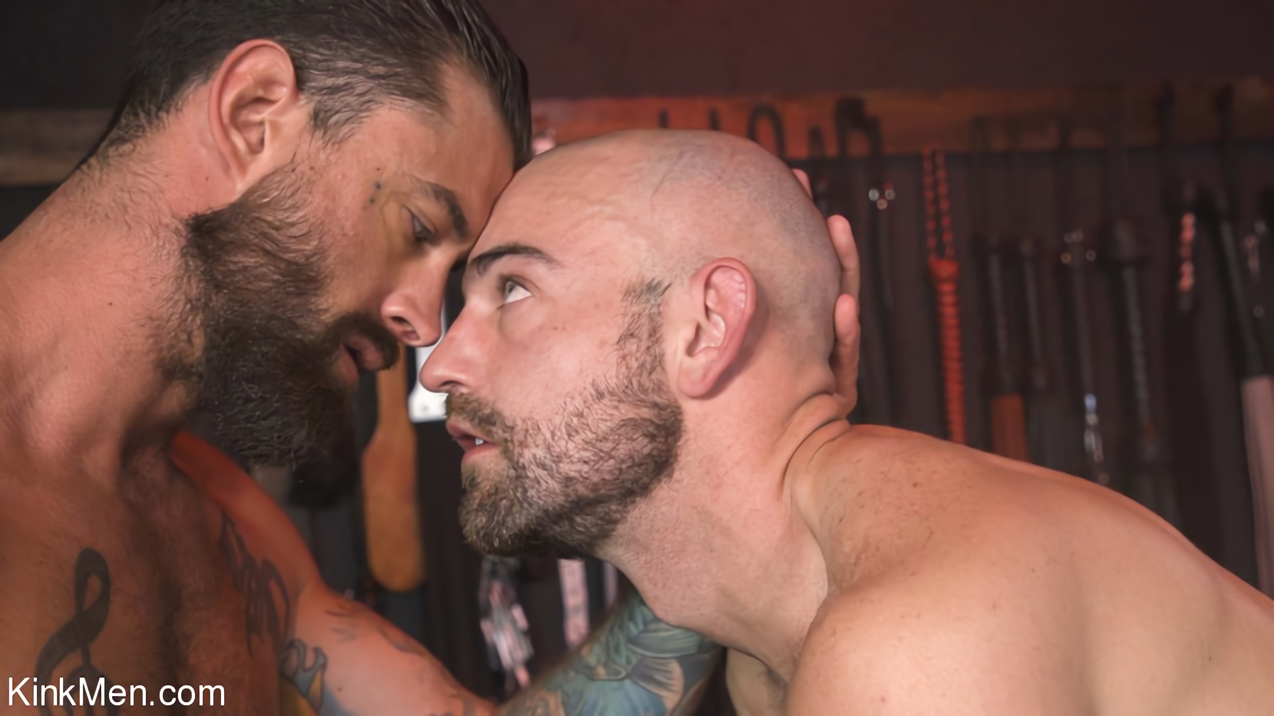 In The Doghouse: Alpha Wolfe Stretches Pup Riley Landon's Hole