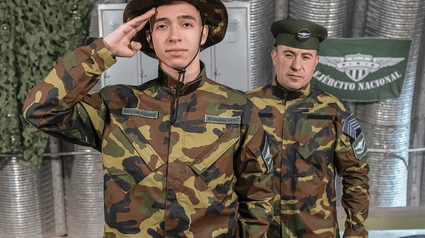 Folding With My Sergeant