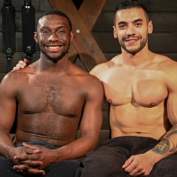 Fresh Muscle: Leather Clad Arad Winwin Punishes Newcomer Parker Payne