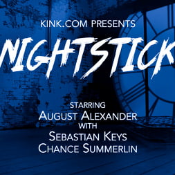 Nightstick: Thick Uncut Rookie Cop Gets Fucked With His Own Stick