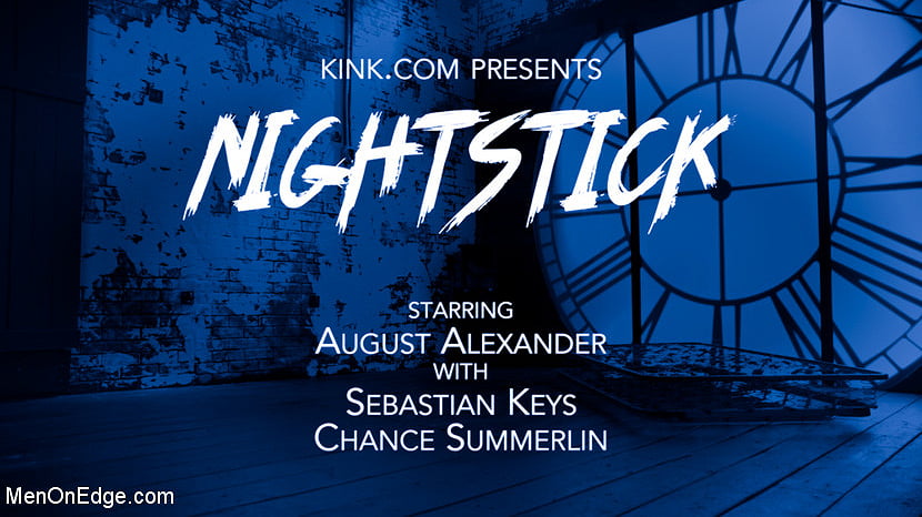 Nightstick: Thick Uncut Rookie Cop Gets Fucked With His Own Stick