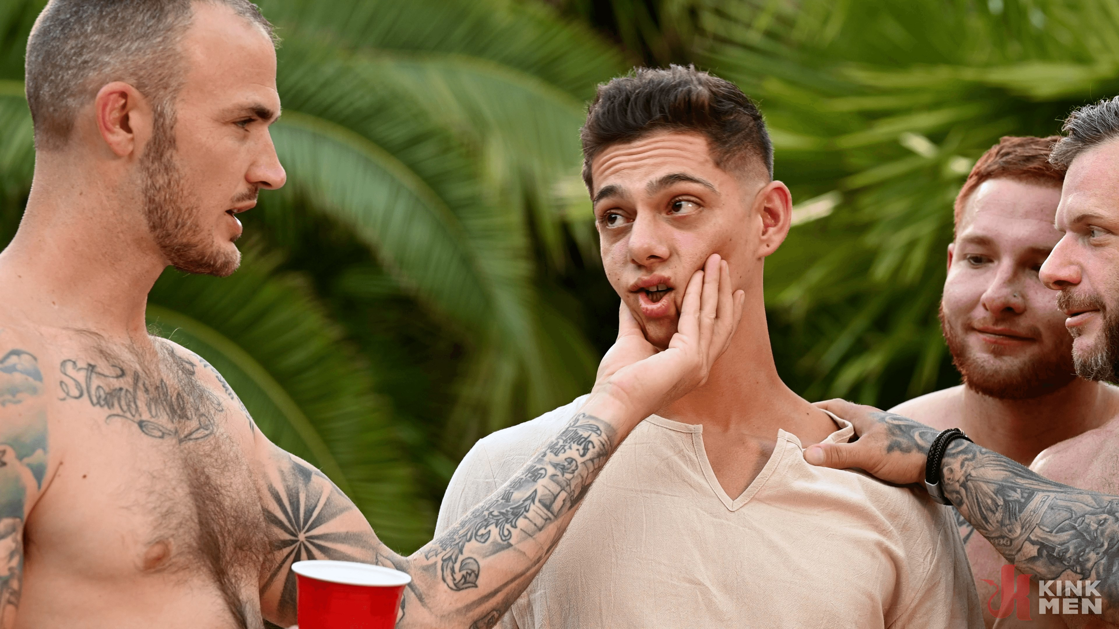 The Party Favor: Benvi Offers Up His Holes For Unruly Gangbangers