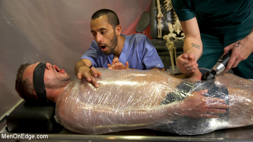 Doctor's Anal Orders: Blaze Austin edged, pumped, and stretched