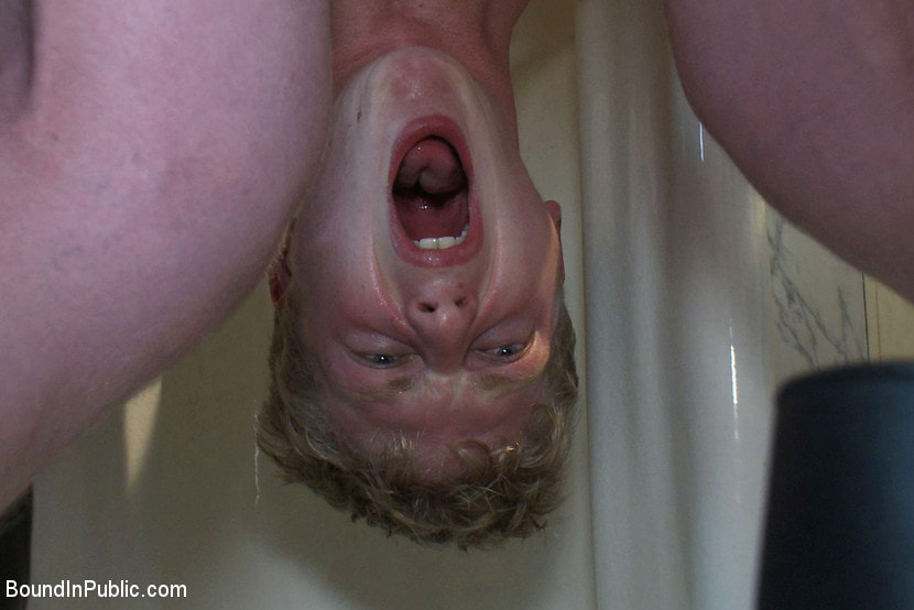 Two boys get used and abused in a public restroom.