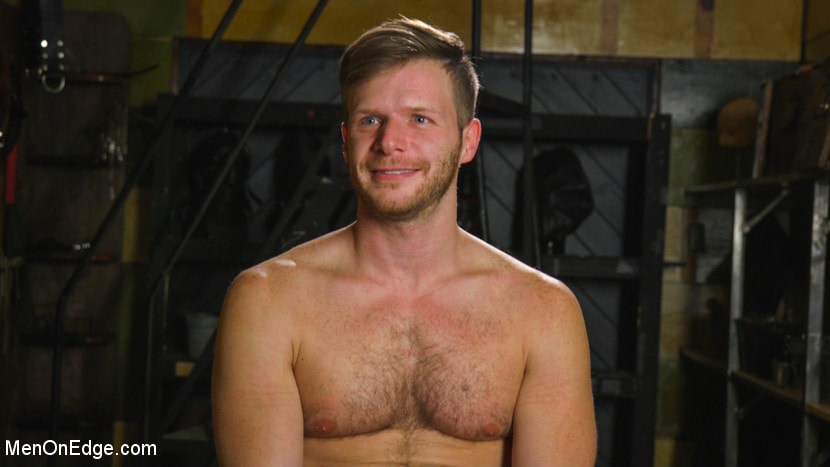 Muscled House Slave Begs to Cum In Bondage