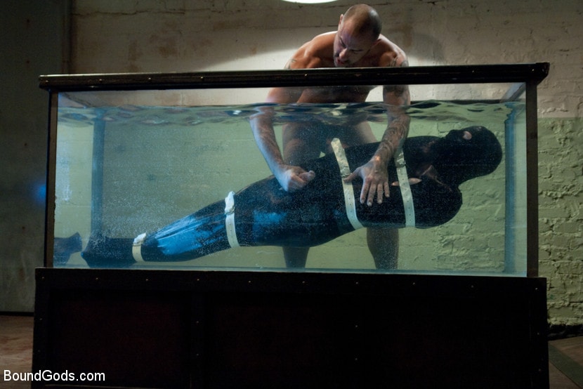 CJ Madison - Bound in the sleepsack, submerged under water and made to cum. | Picture (17)