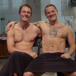 Hot Muscular Convict Torments His Duct-Taped Captive