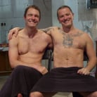 Cameron Kincade in 'Hot Muscular Convict Torments His Duct-Taped Captive'