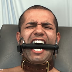Carter West is medically examined and edged by two perverts