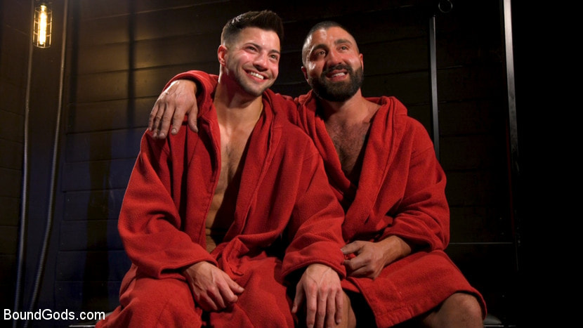 My God Sharok: Casey Everett Worships New Leather-Clad Master