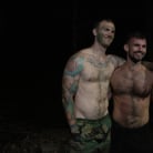 Chris Harder in 'Wild Country: Hiker is Kidnapped, Bound, Fucked by Woods Survivalist'