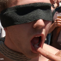Cody Allen - Naked, Tied up, Zippered, Humiliated in Public