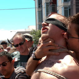 Cody Allen - Naked, Tied up, Zippered, Humiliated in Public