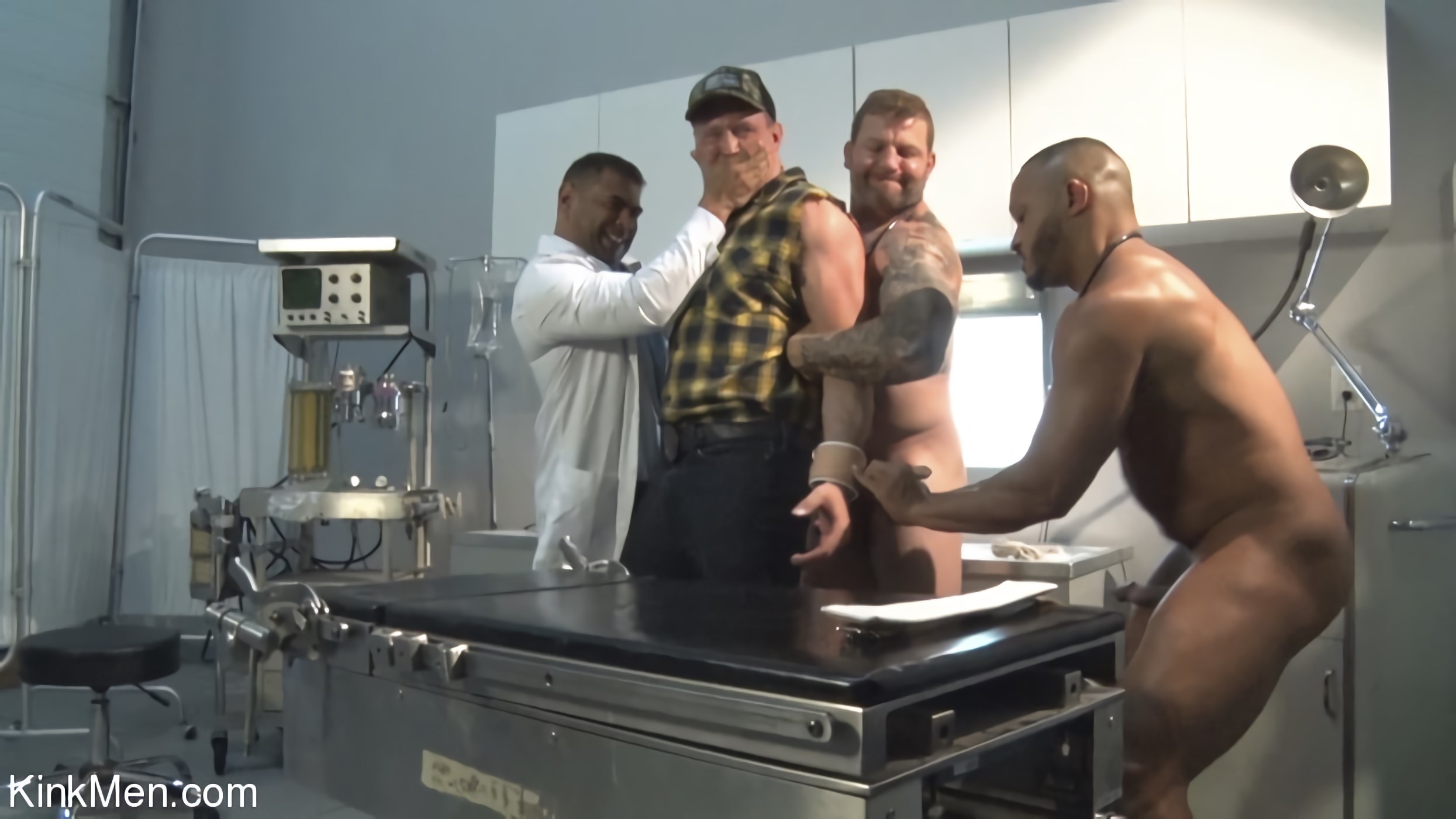 American Gangbang: Pierce Paris Restrained and Fucked RAW
