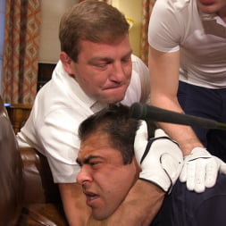 Valentine's Visitors: Draven Navarro Gets Whipped and DP'd