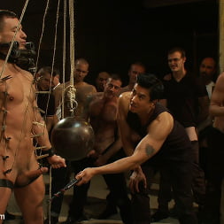 BONUS UPDATE FROM BOUND IN PUBLIC Adam Knox gets caught in a cum fest