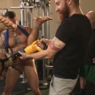Connor Maguire in 'Connor Maguire's Gym Slave Takes on a Weight Room Full of Cocks'