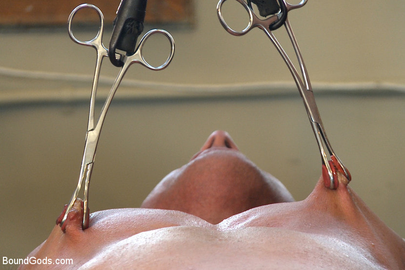 Derek Pain endures the Torturous BDSM Workout