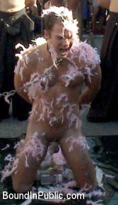 Folsom Street Whore tormented in front of thousands of people