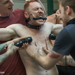 Lazy employee abused and humiliated by coworkers at Stompers Boots