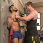 Connor Maguire in 'Ripped gym rat Aarin Asker takes a giant fist while in suspension'