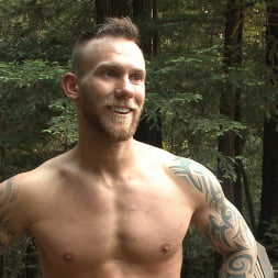Ripped stud with a big cock carjacked and edged in the wilderness