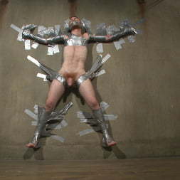 Slave #523 Endures Tape Dom's Brutality