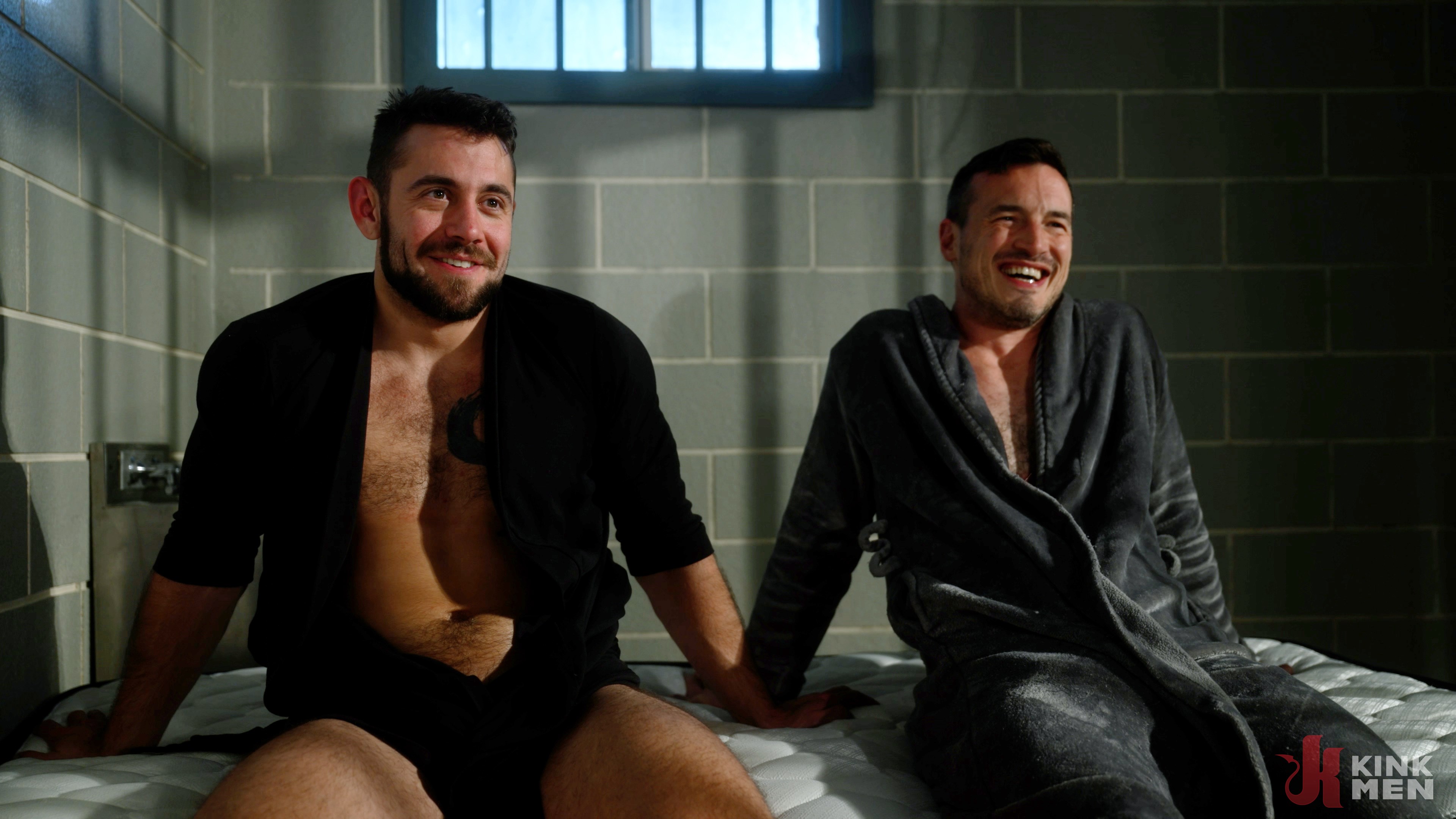 Caught Off Guard: Dante Colle Fucks Prison Guard, Derek Kage
