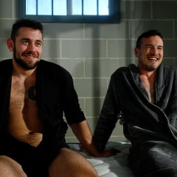 Caught Off Guard: Dante Colle Fucks Prison Guard, Derek Kage